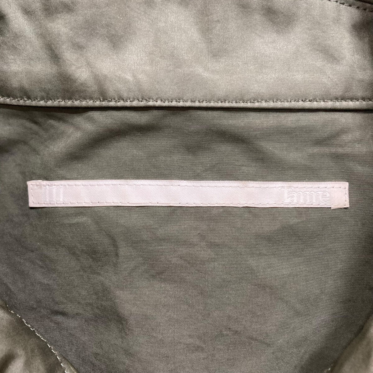 ダブルジップシャツ