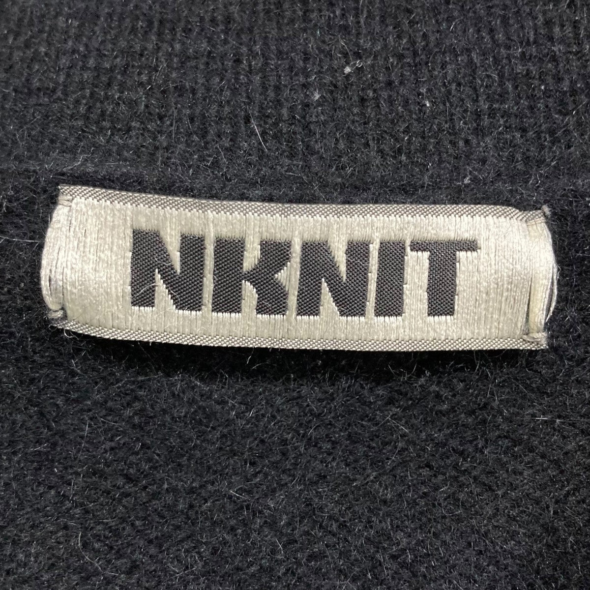 NKNIT(ンニット) ラクーンニット 24AW-N051 ブラック サイズ 2｜【公式