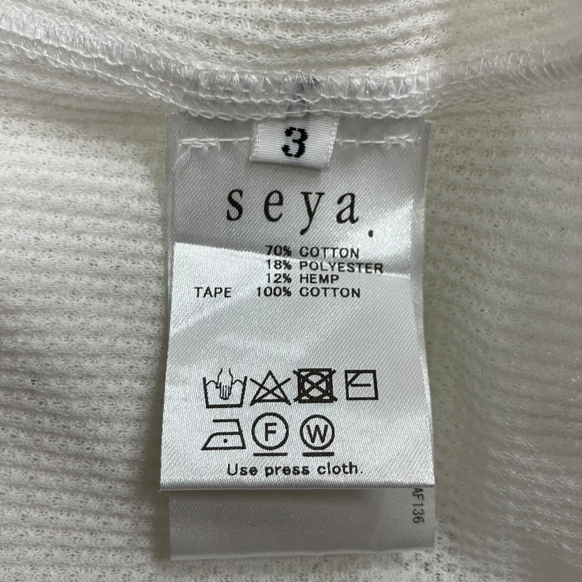 seya． メッシュシャツ 古着・中古-7枚目のアイテム画像