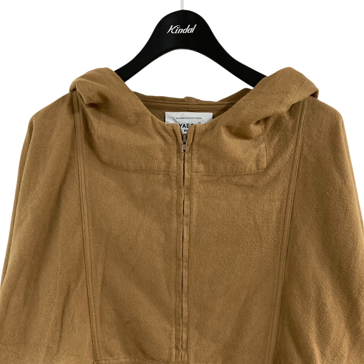 YAECA PARK(ヤエカ パーク) コットンアノラックパーカー 555514