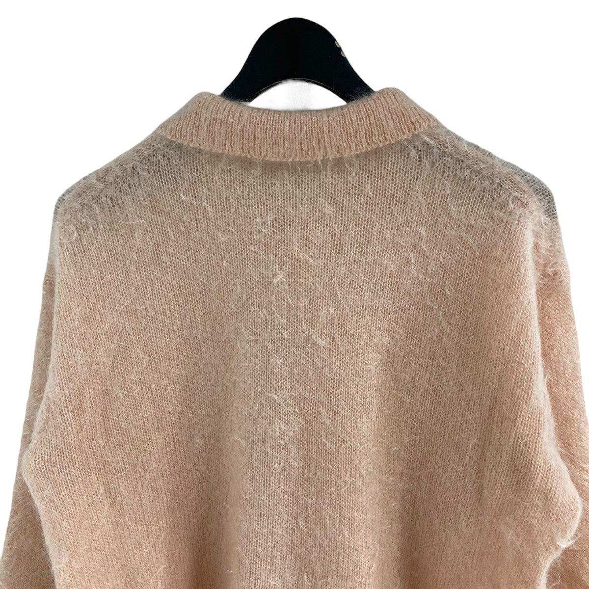 ニットポロシャツ