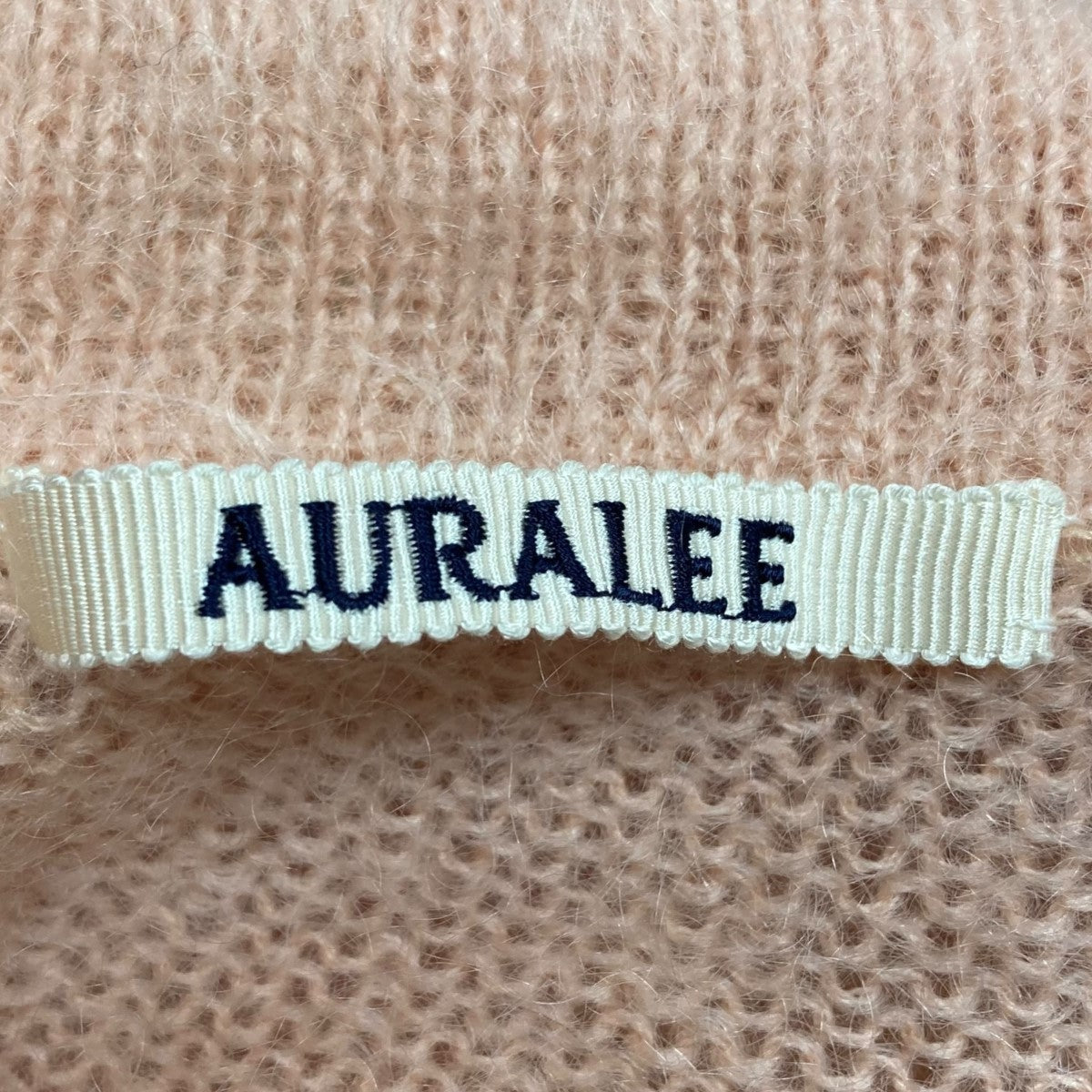 ニットポロシャツ