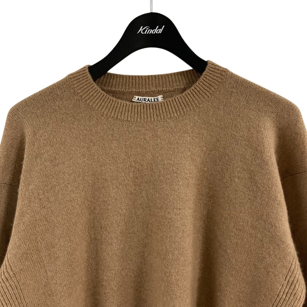 AURALEE(オーラリー) キャメルニット A8AP06BR ベージュ サイズ 3