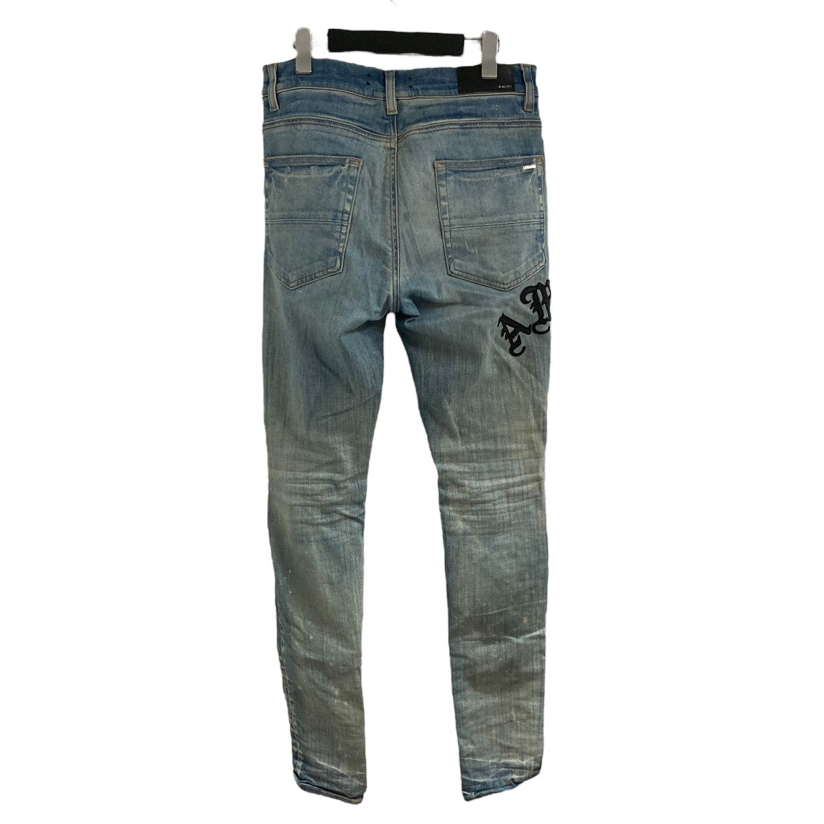 パッチワークデニムパンツ