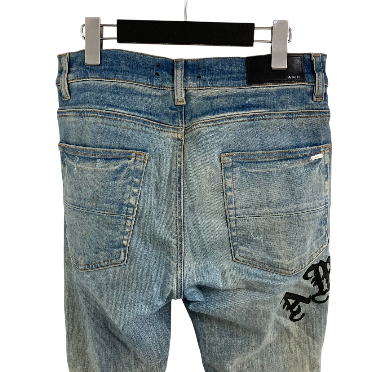 パッチワークデニムパンツ