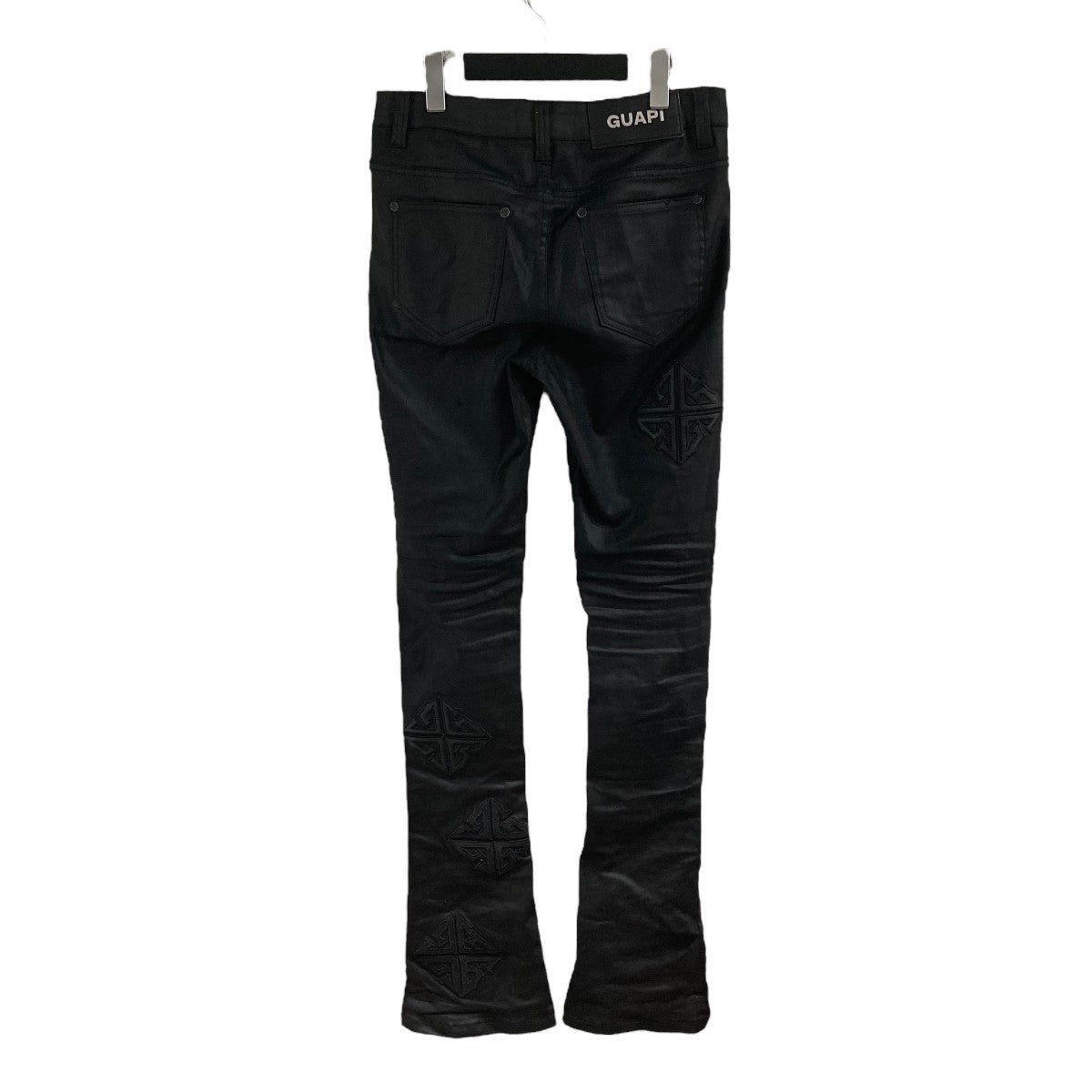 パッチワークデニムパンツ