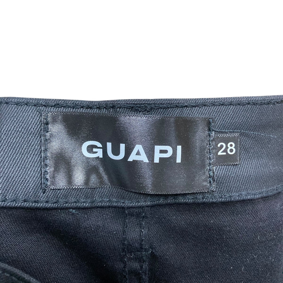 パッチワークデニムパンツ