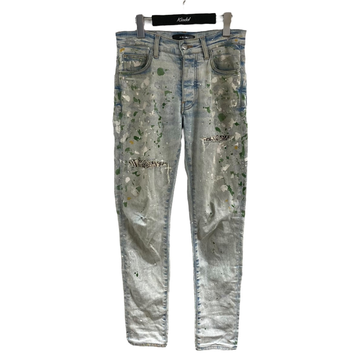 AMIRI(アミリ) パッチワークデニム インディゴ サイズ 31｜【公式