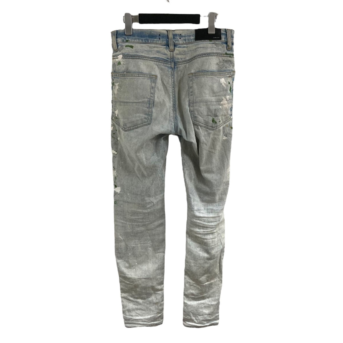 ペイントデニムパンツ