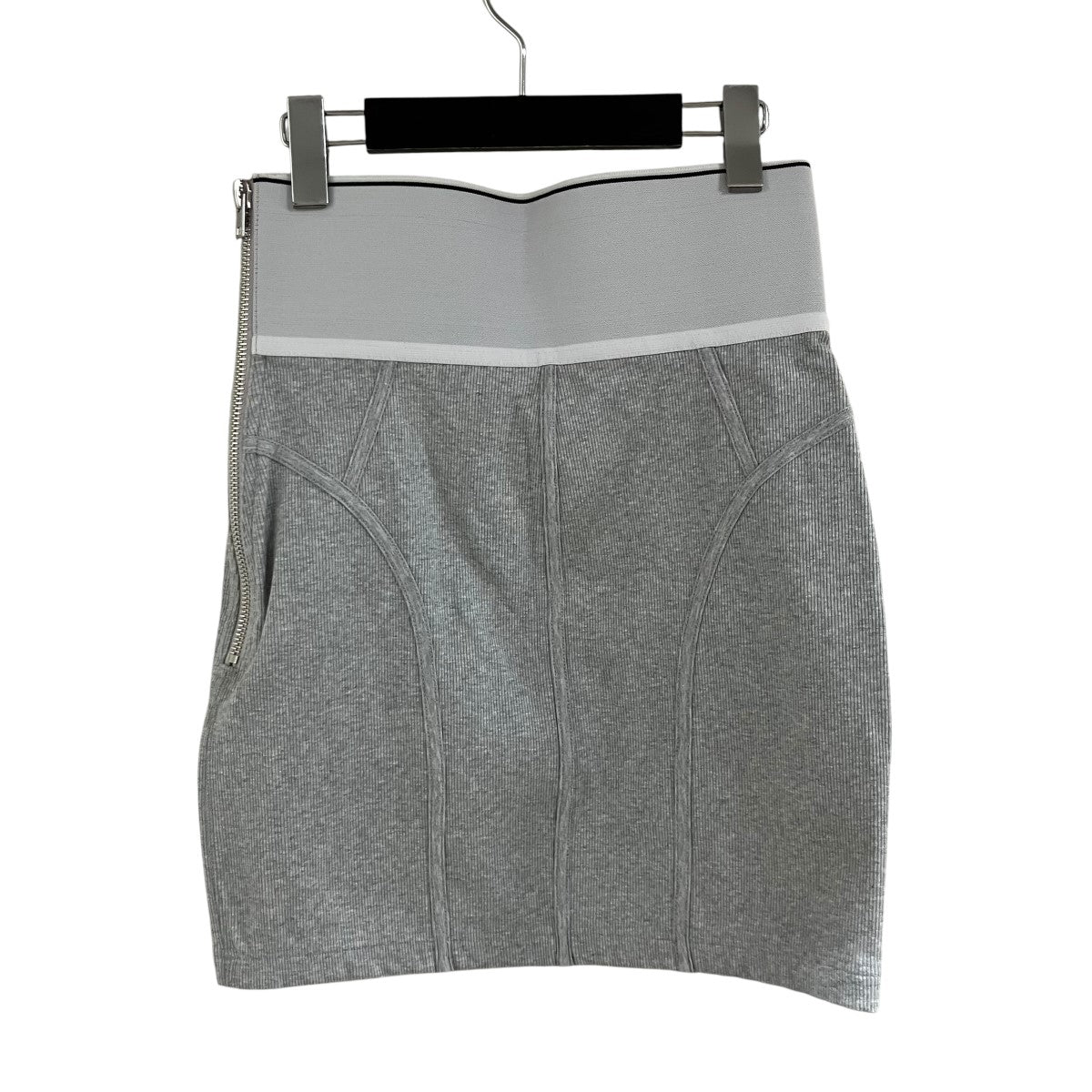 alexanderwang グレー タイトスカート　sサイズ ALEXANDER WANG(アレキサンダーワン) ニットタイトスカート グレー