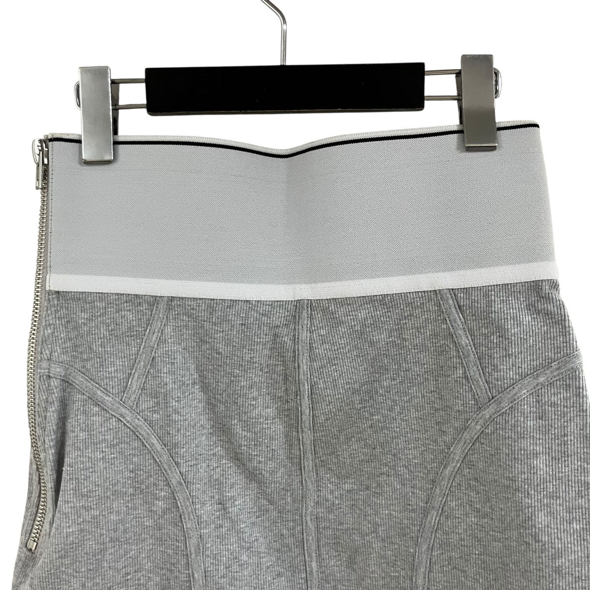 alexanderwang グレー タイトスカート　sサイズ ALEXANDER WANG(アレキサンダーワン) ニットタイトスカート グレー