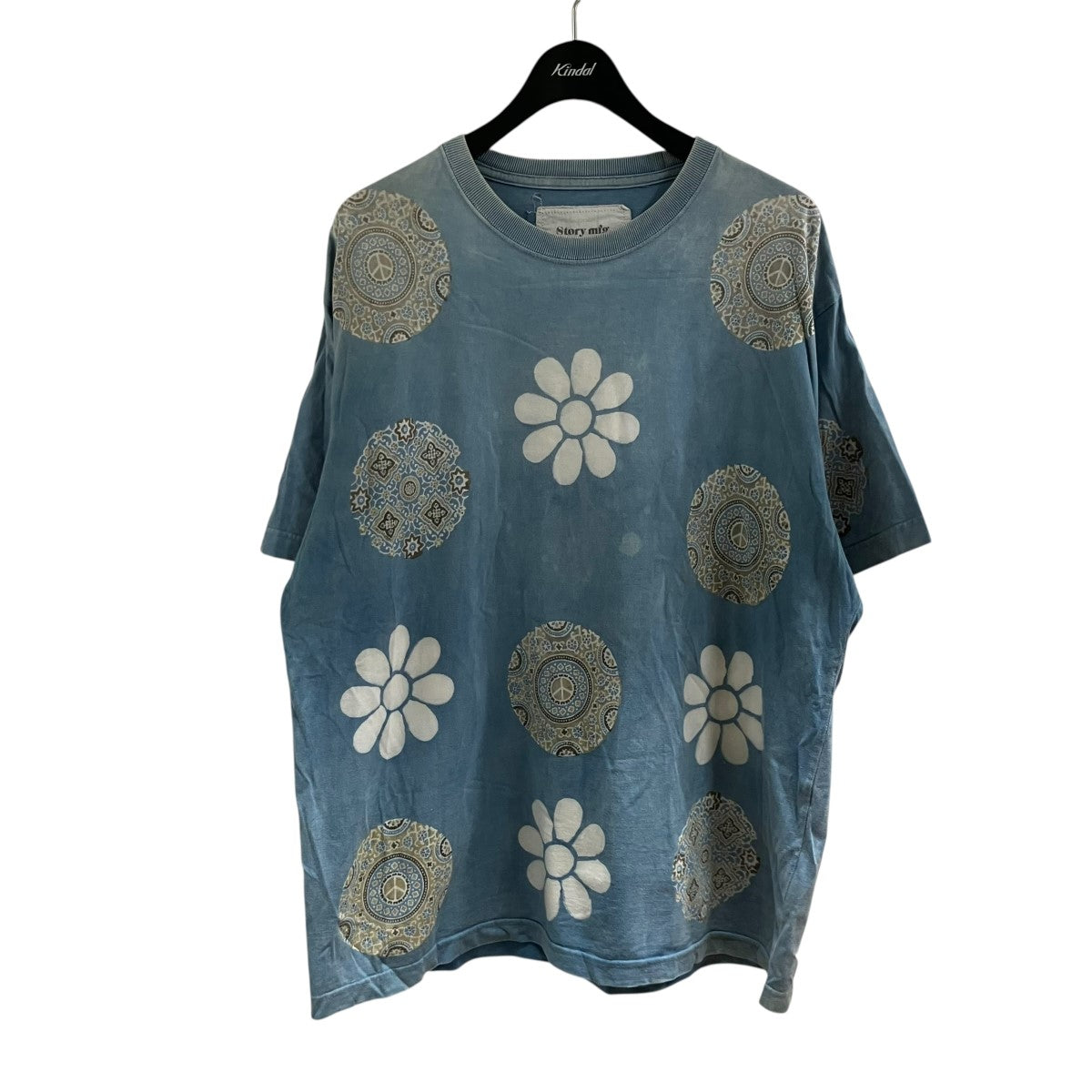 STORY MFG タイダイバンダナTシャツ 古着・中古-1枚目のアイテム画像