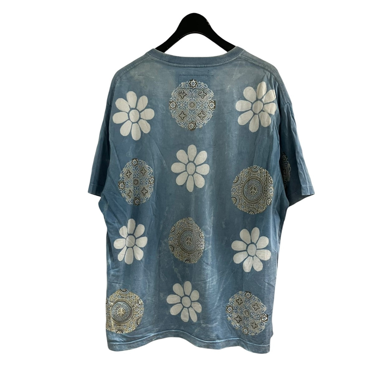 STORY MFG タイダイバンダナTシャツ 古着・中古-3枚目のアイテム画像