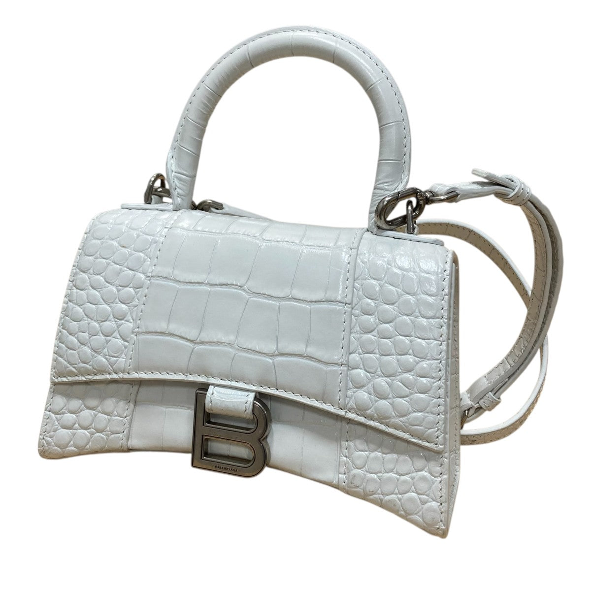 BALENCIAGA アワーグラス XS ショルダーバッグ592833 古着・中古-1枚目のアイテム画像