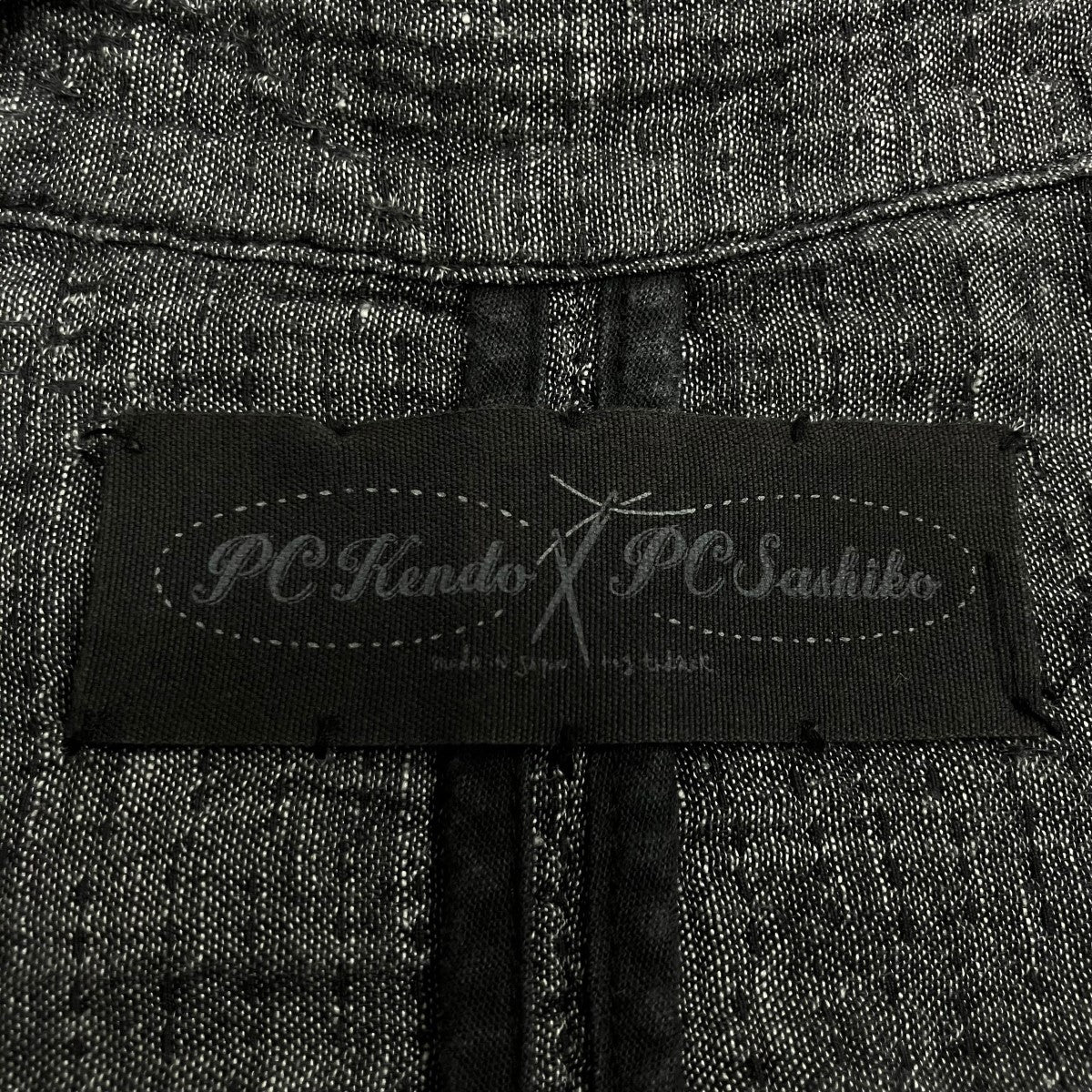 Porter Classic×PC kendo 刺し子リネンジャケット 古着・中古-5枚目のアイテム画像