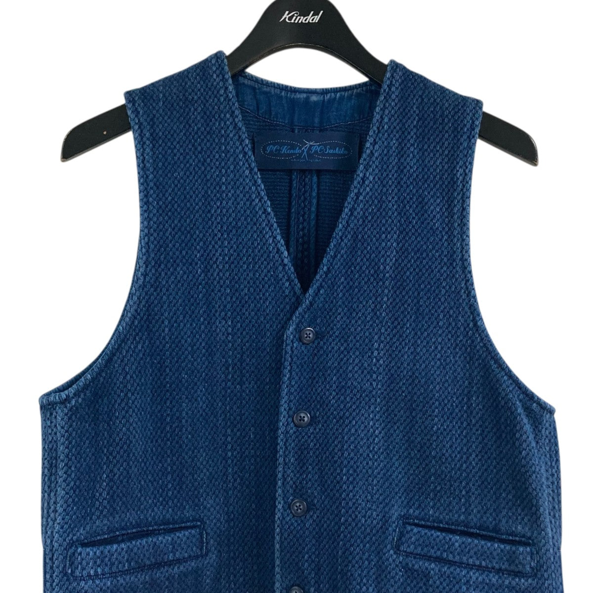 Porter Classic×PC Kendo 刺し子ベスト ネイビー サイズ S｜【公式