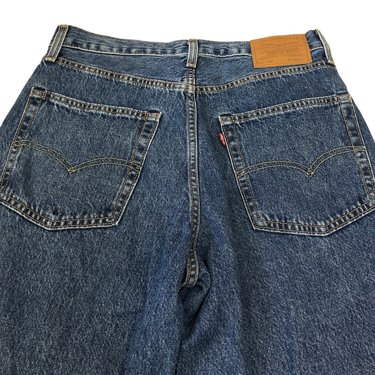 LEVI’S PReMIUM カットオフデニムショーツ478 古着・中古-4枚目のアイテム画像