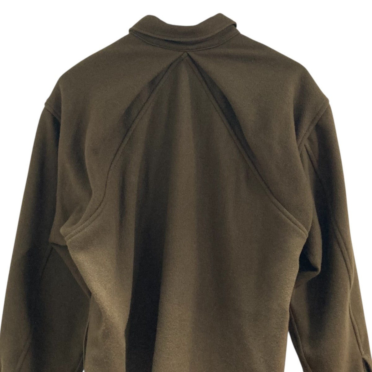 ポスタルコ　フリーアームボタンジャケット ソリッドウール　ウォルナット　Lサイズ ポスタルコ フリーアームボタンジャケット ソリッドウール