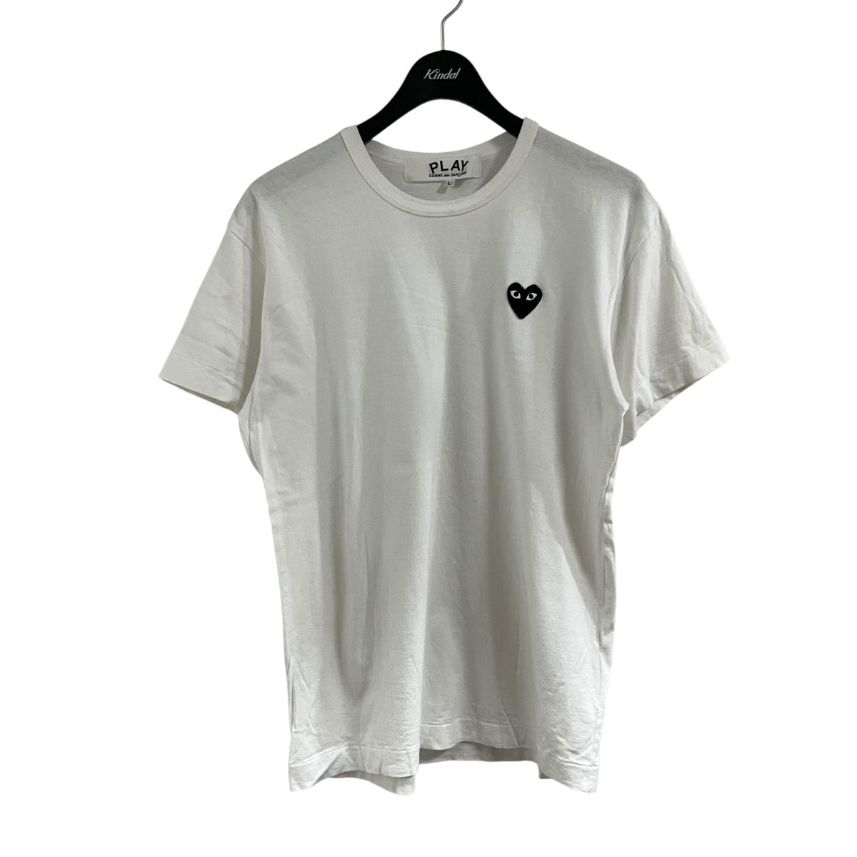 PLAY COMME des GARCONS ハートロゴTシャツ 古着・中古-1枚目のアイテム画像