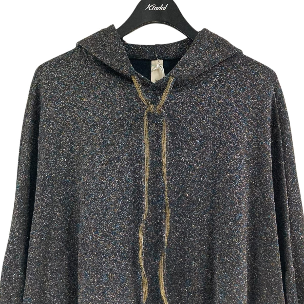 ラメ糸パーカー2402SK81ST UPCYCLED GIANT HOODIE