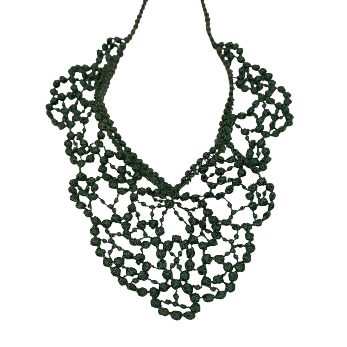 UNDERCOVER 25SS レース　ネックレス　グリーン　UC1E4N03 UNDERCOVER(アンダーカバー) レースネックレス UC1E4N03 ターコイズ