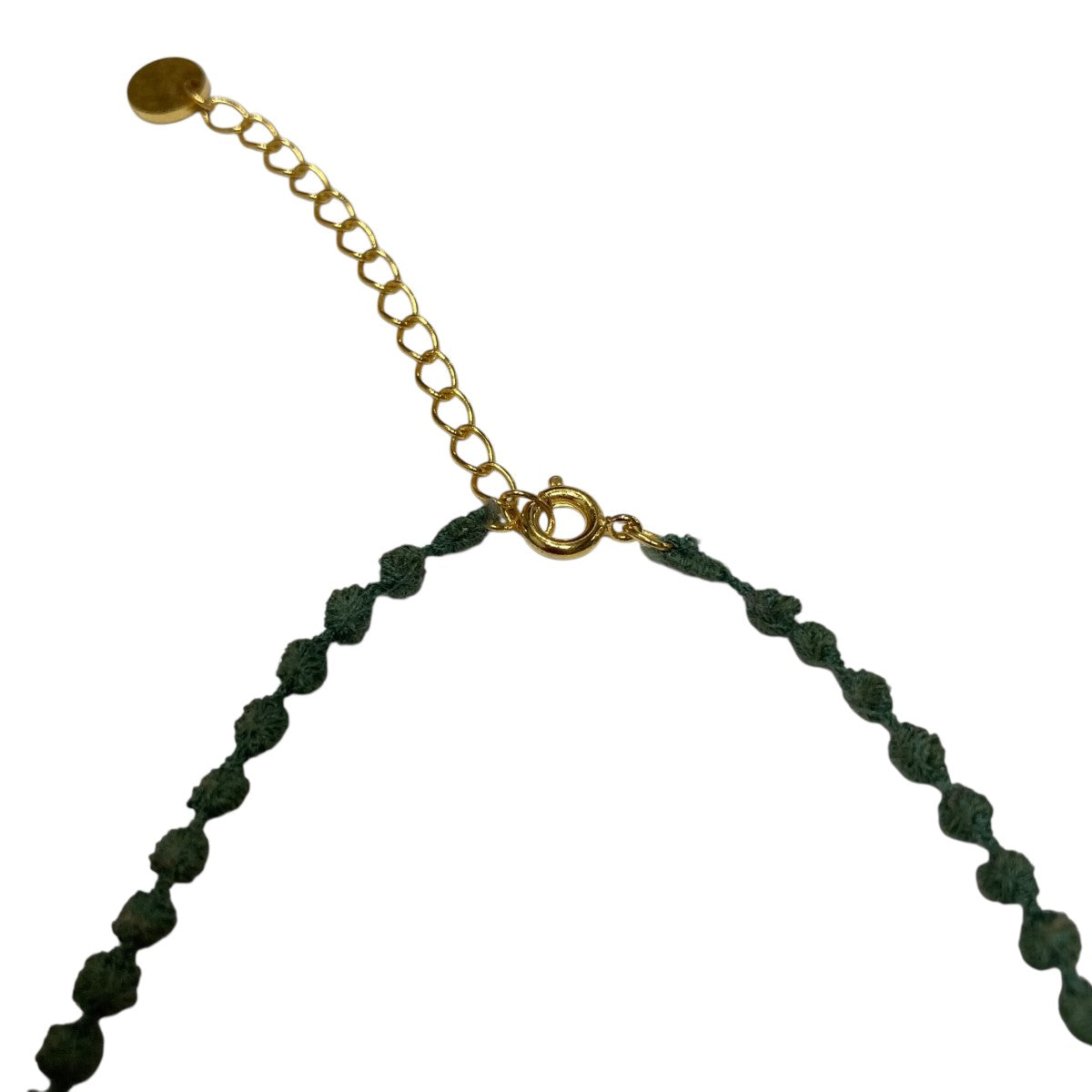 UNDERCOVER(アンダーカバー) レースネックレス UC1E4N03 ターコイズ