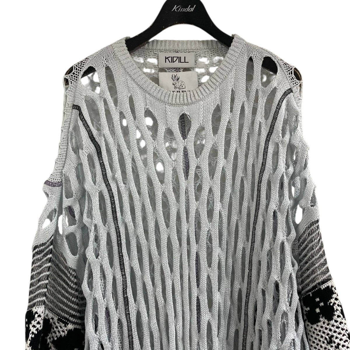 KIDILL×rurumu オーバーサイズメッシュニットKL587 Oversized Mesh