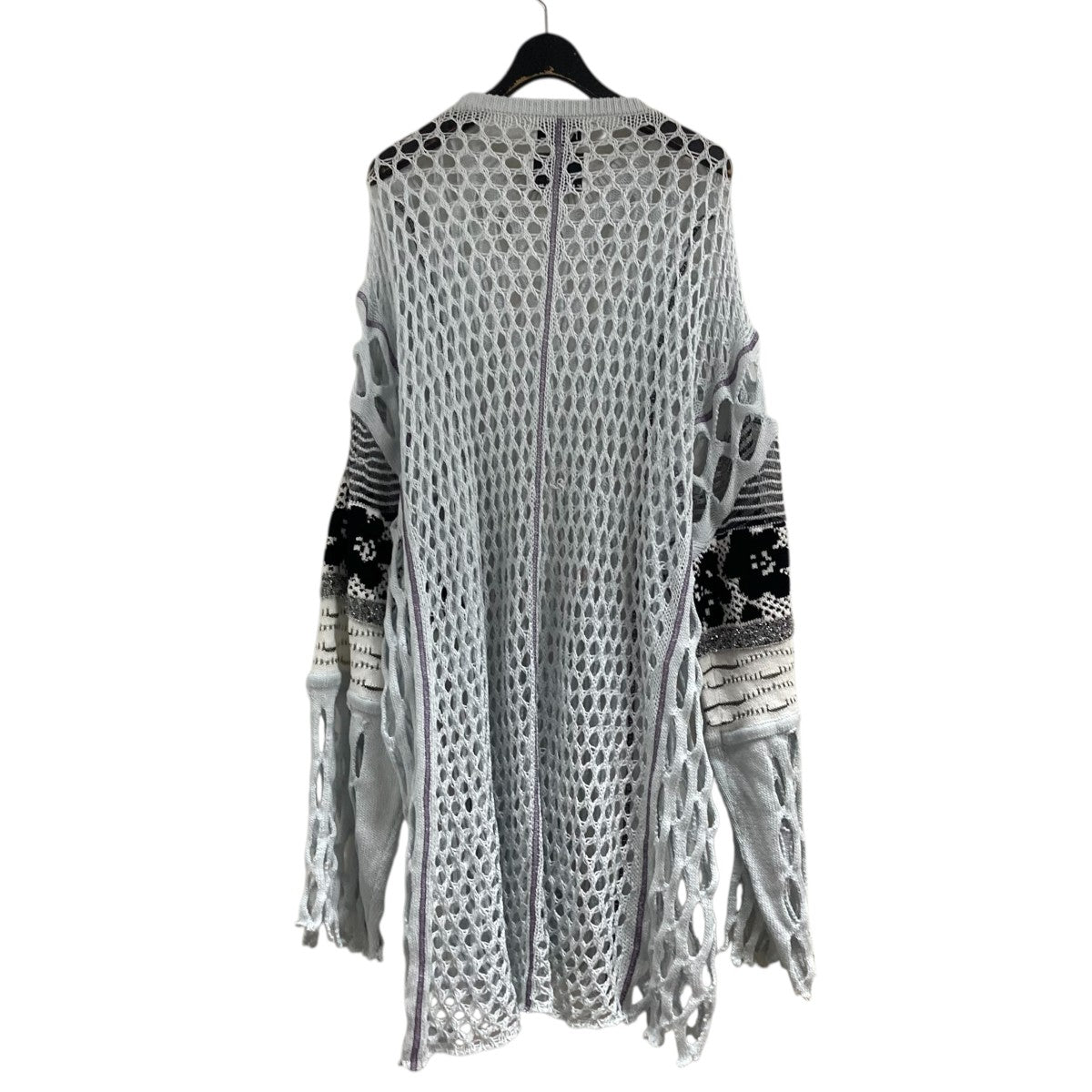 オーバーサイズメッシュニットKL587 Oversized Mesh Knit Pullover