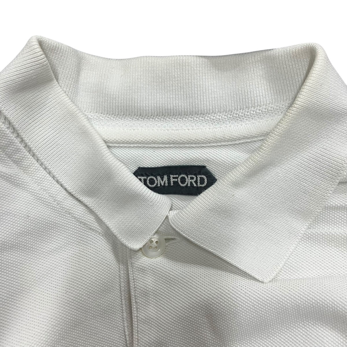 TOM FORD 鹿の子ポロシャツ 古着・中古-5枚目のアイテム画像