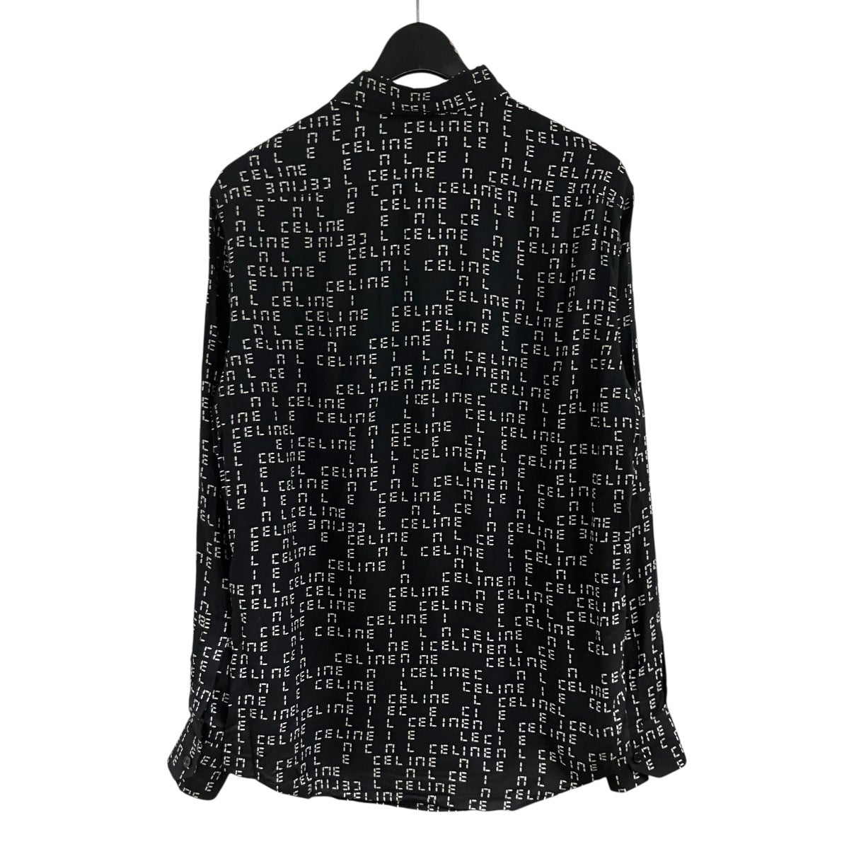 CELINE ロゴ総柄シャツ 古着・中古-3枚目のアイテム画像