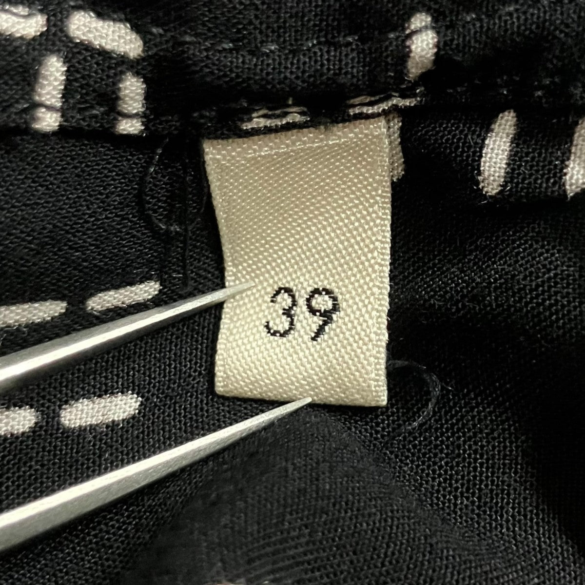 CELINE ロゴ総柄シャツ 古着・中古-6枚目のアイテム画像