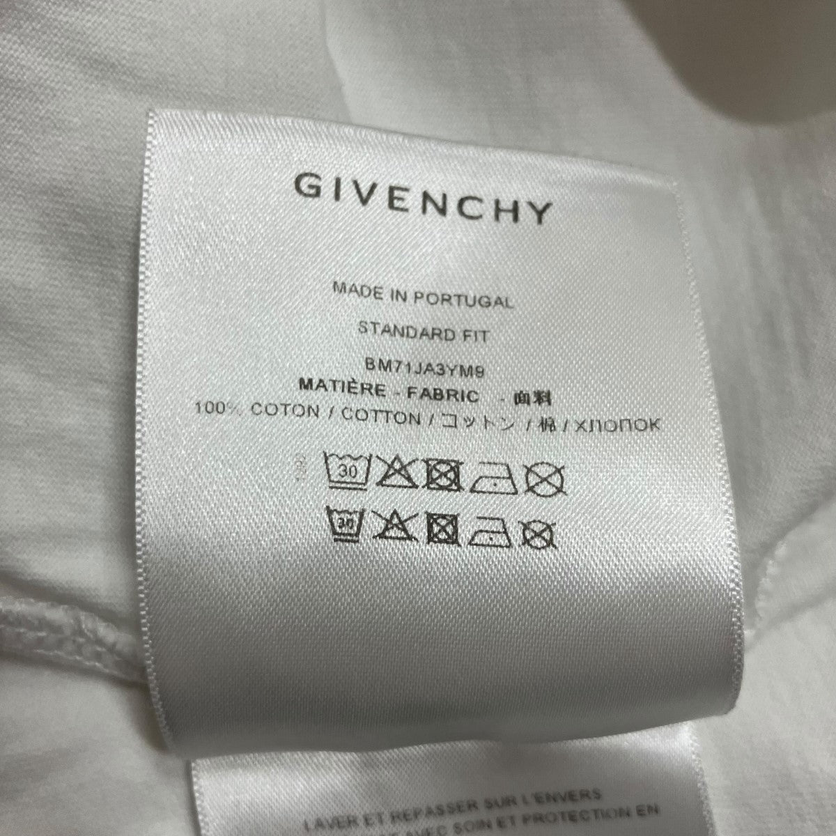 GIVENCHY ロゴプリントTシャツ 古着・中古-7枚目のアイテム画像
