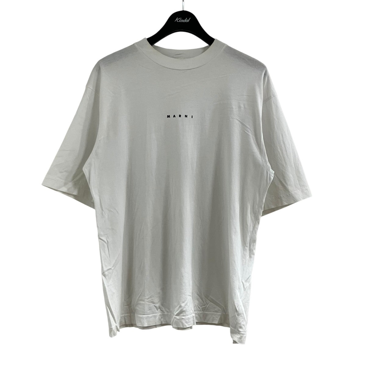 MARNI(マルニ) フロントロゴTシャツ HUMU0223P1 ホワイト×ブラック