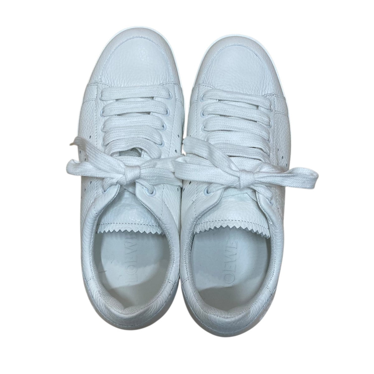 LOEWE ロエベスニーカー アナグラム ホワイト 42 LOEWE ロエベスニーカー アナグラム ホワイト 42 LOEWE ロエベ