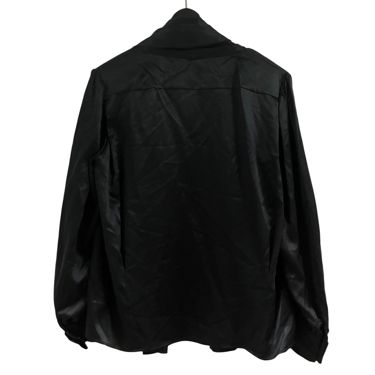 Saint Laurent Paris シルクショールカラーガウン 古着・中古-3枚目のアイテム画像