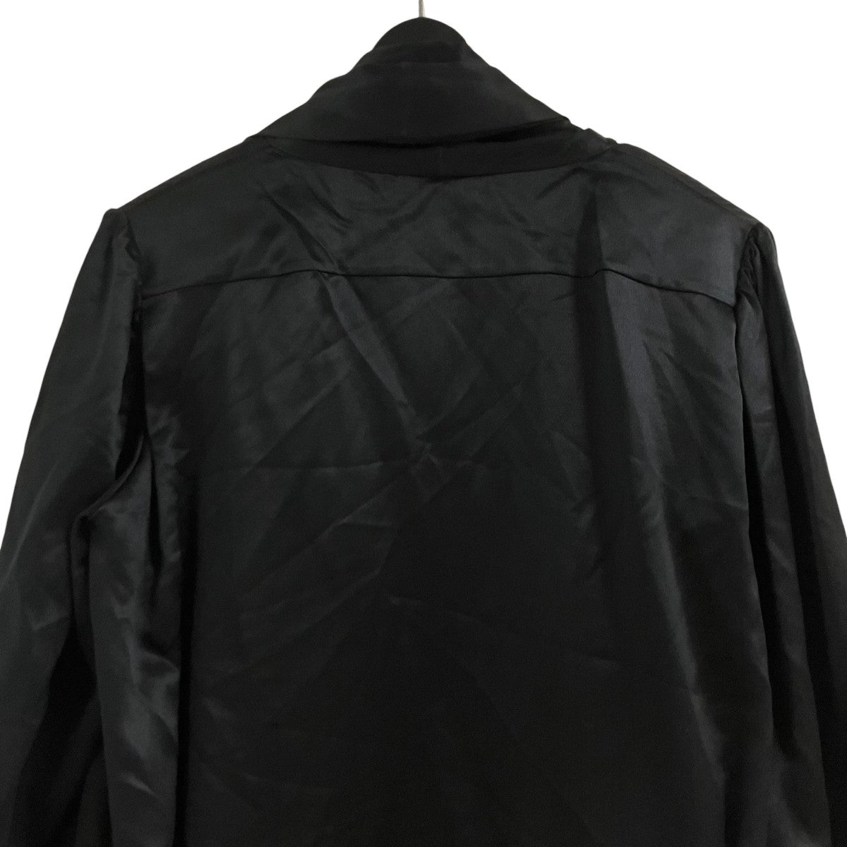 Saint Laurent Paris シルクショールカラーガウン 古着・中古-4枚目のアイテム画像