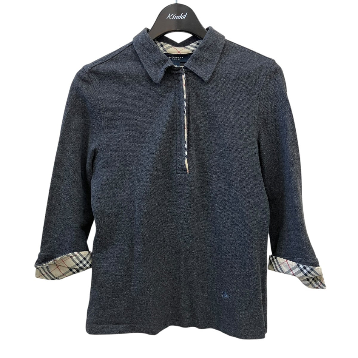 BURBERRY ポロシャツHKK-035-04 古着・中古-1枚目のアイテム画像