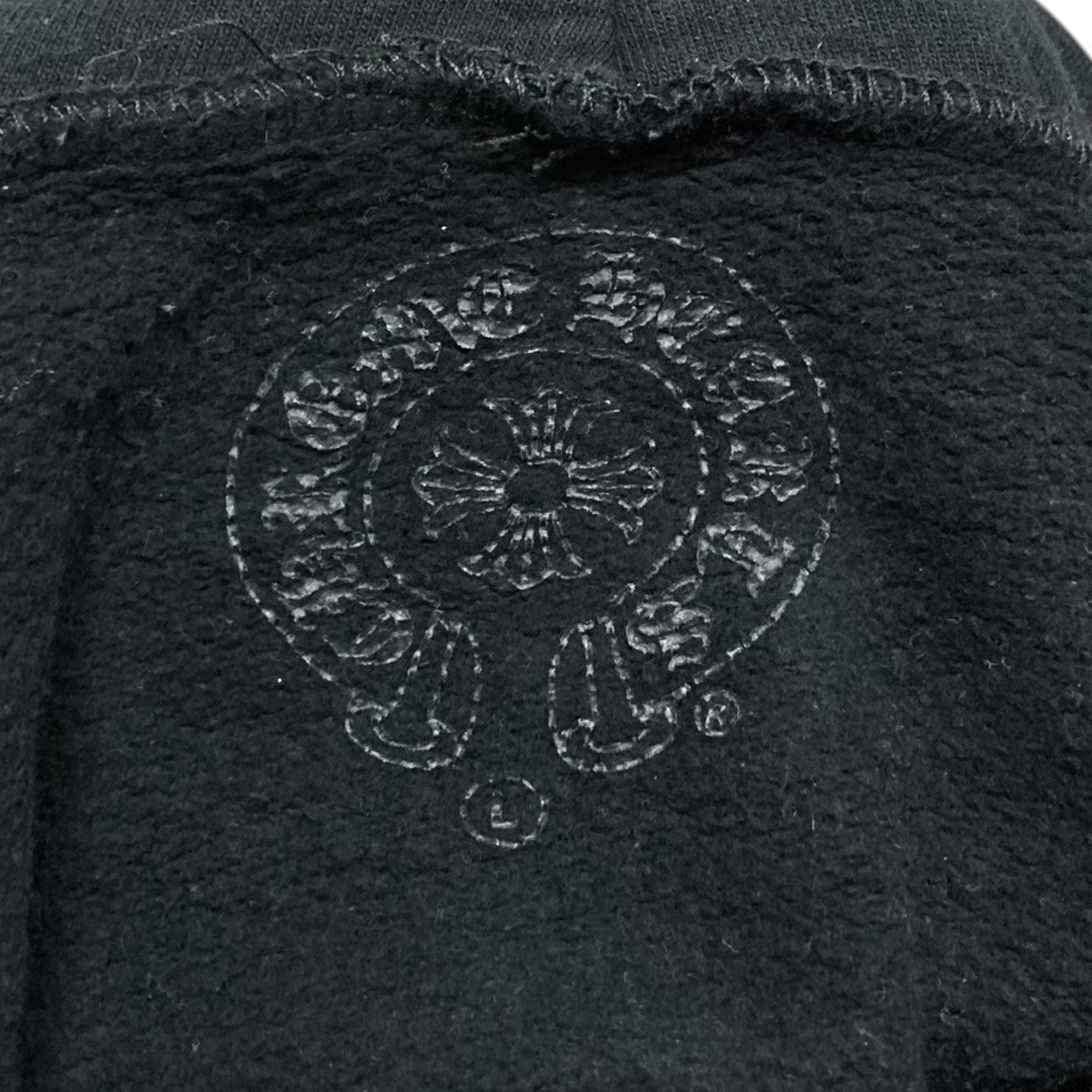 CHROME HEARTS VERTICAL ARM LOGO HOODIEアームロゴプルオーバーパーカー 古着・中古-6枚目のアイテム画像