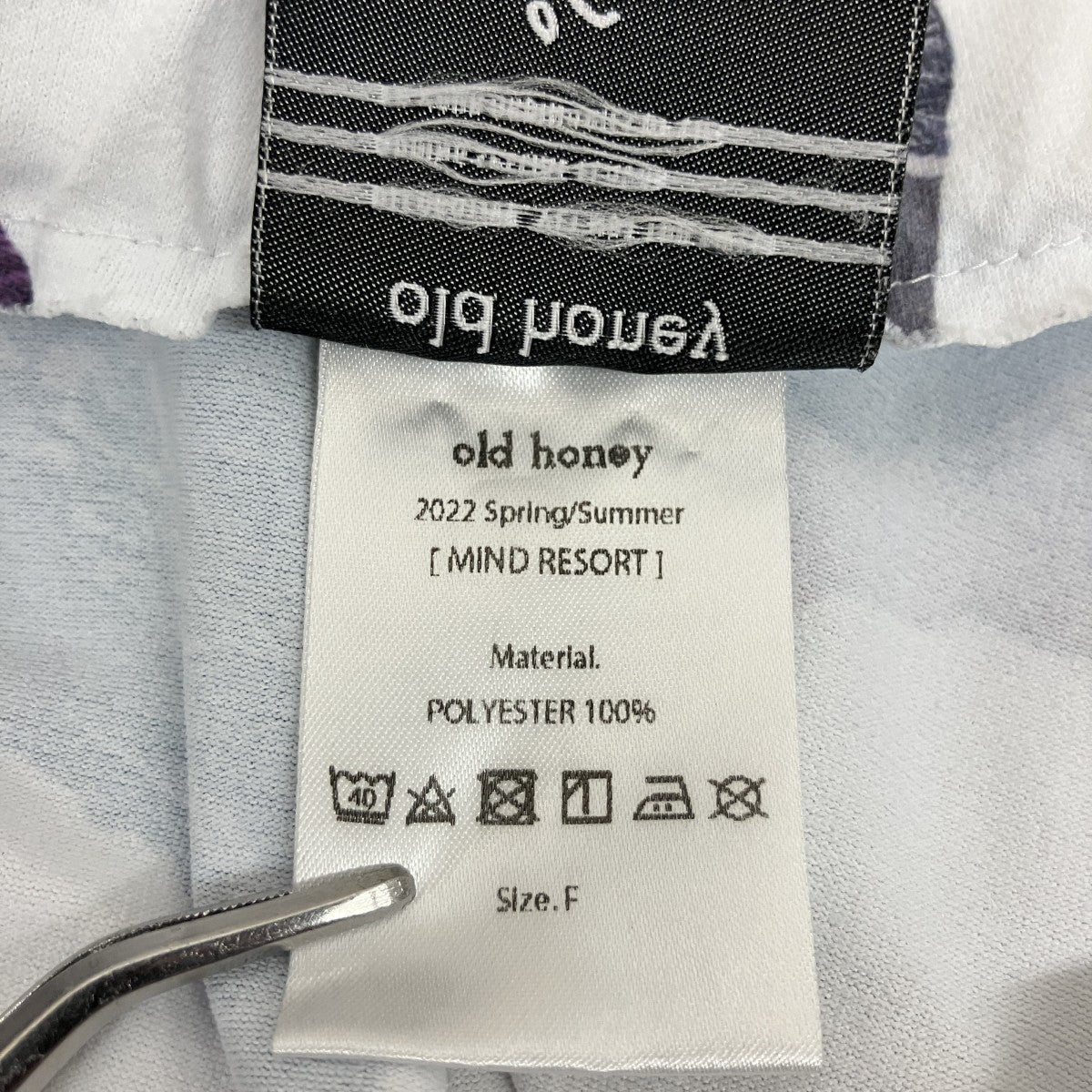 old honey 22SSレイヤードレギンスパンツ 古着・中古-6枚目のアイテム画像