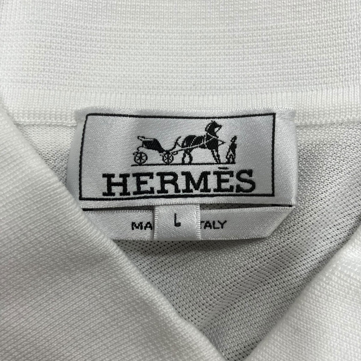 HERMES ポロシャツ 古着・中古-5枚目のアイテム画像