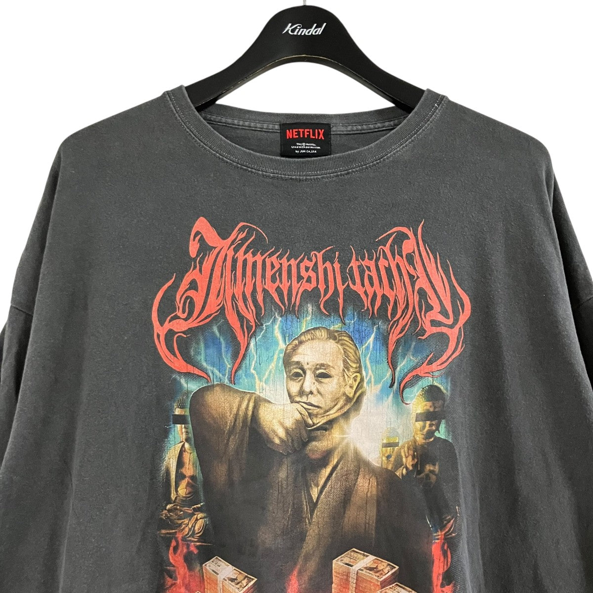NETFLIX 地面師たち Tシャツ 古着・中古-2枚目のアイテム画像