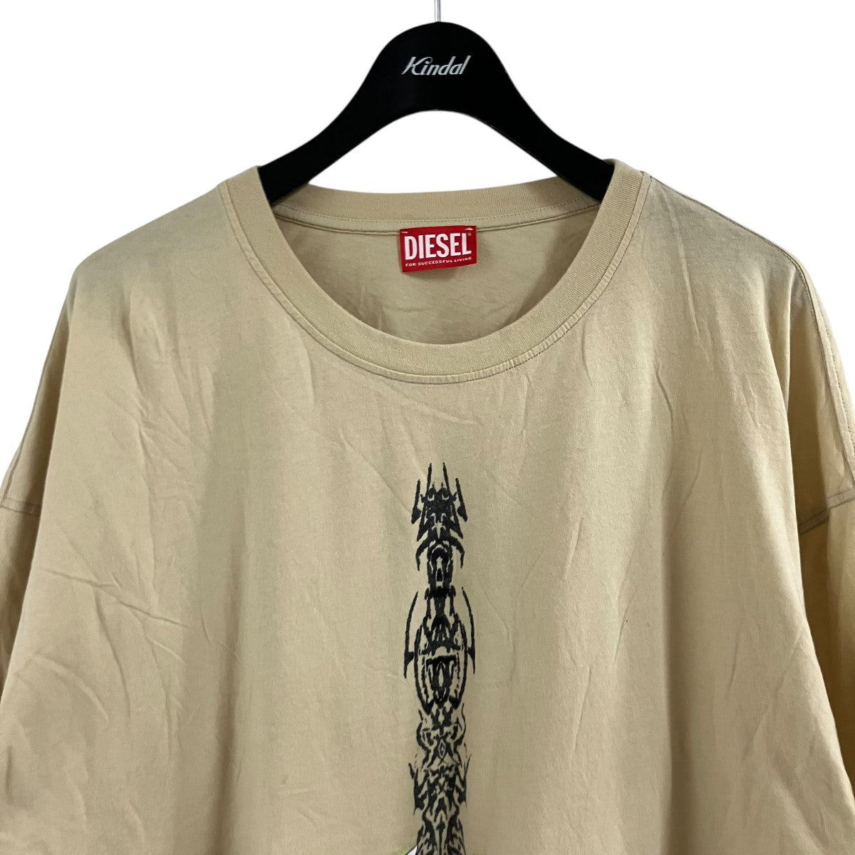 DIESEL プリントTシャツ 古着・中古-2枚目のアイテム画像