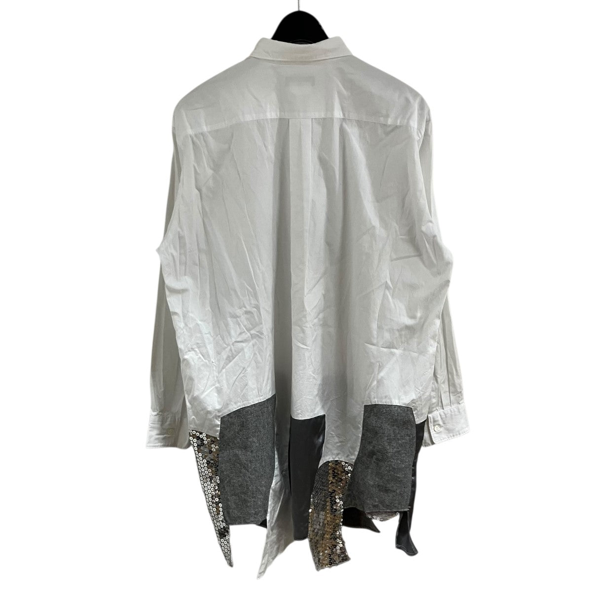 COMME des GARCONS HOMME PLUS スパンコールブロードシャツ 古着・中古-3枚目のアイテム画像