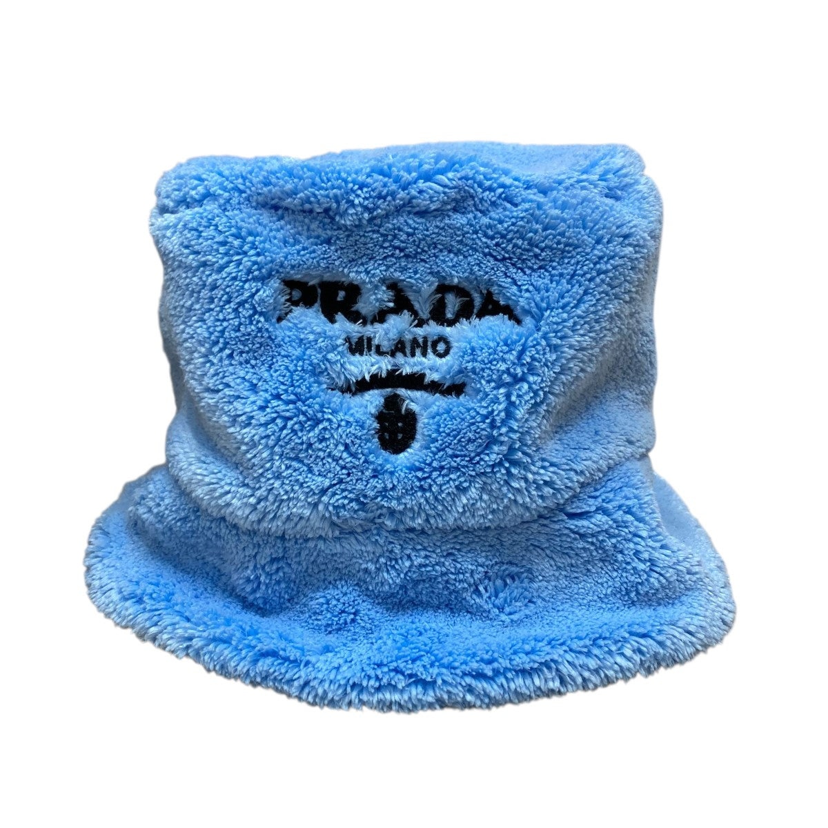 PRADA(プラダ) テリークロスファーバケットハット 1HC137 2DX0 スカイ