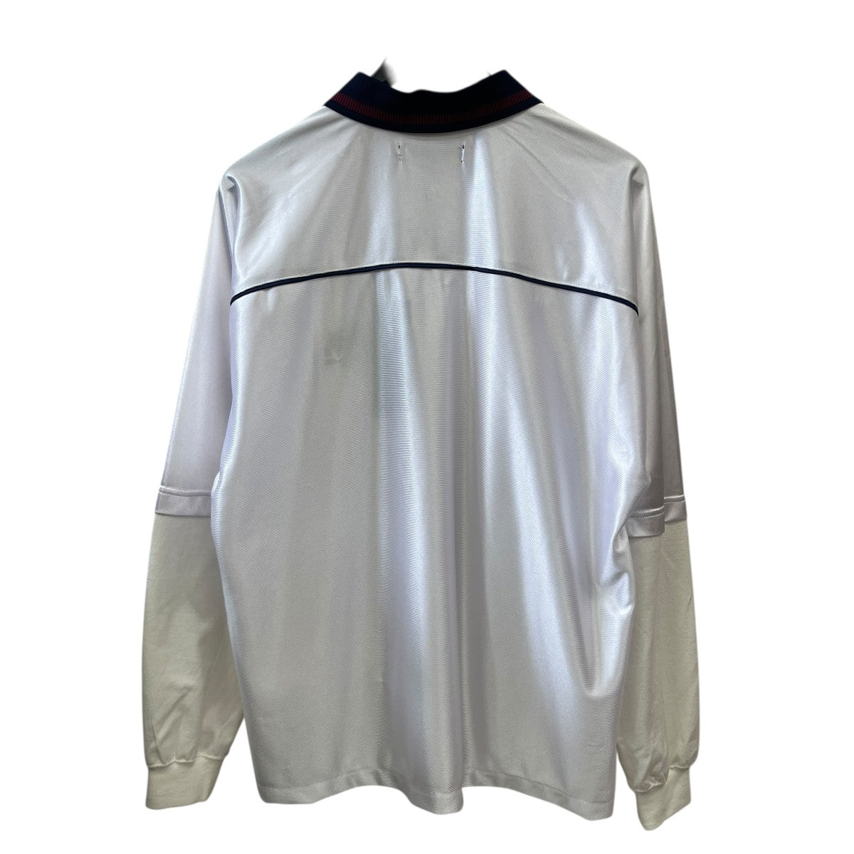 COGNOMEN ハーフジップポロシャツUN-TEE-U01 LAYERED FOOTBALL UNIFORM SHIRT 古着・中古-2枚目のアイテム画像