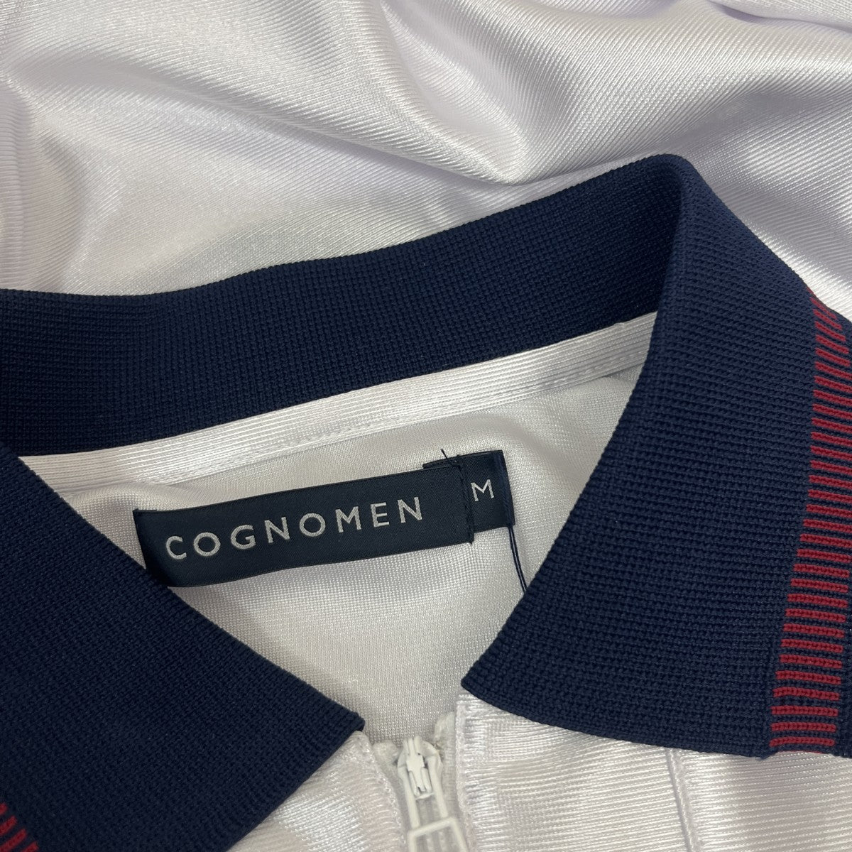 COGNOMEN ハーフジップポロシャツUN-TEE-U01 LAYERED FOOTBALL UNIFORM SHIRT 古着・中古-5枚目のアイテム画像
