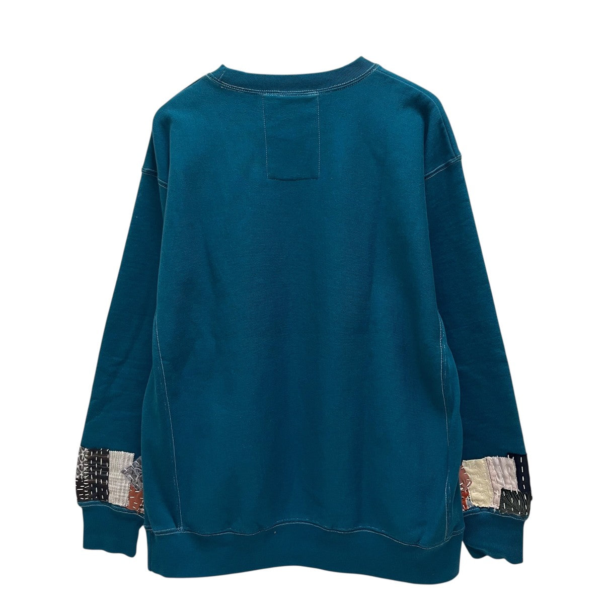 パッチクルーネックスウェット
