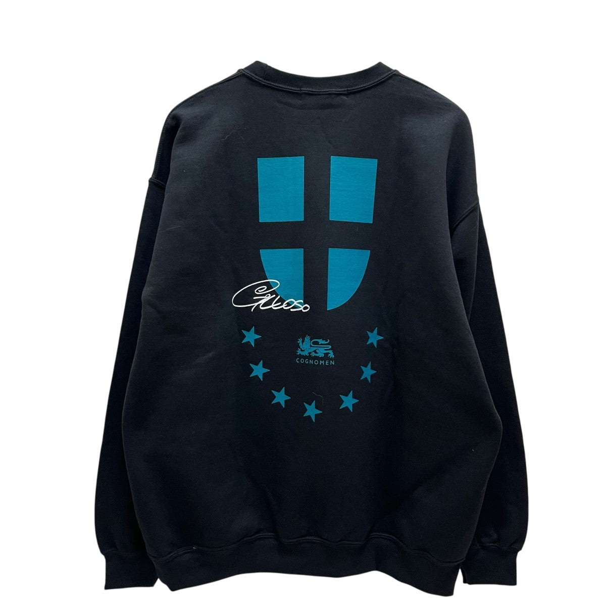 COGNOMEN POESIA CONCRETA SWEAT SHIRTクルーネックスウェットTC-SW-U01 古着・中古-2枚目のアイテム画像