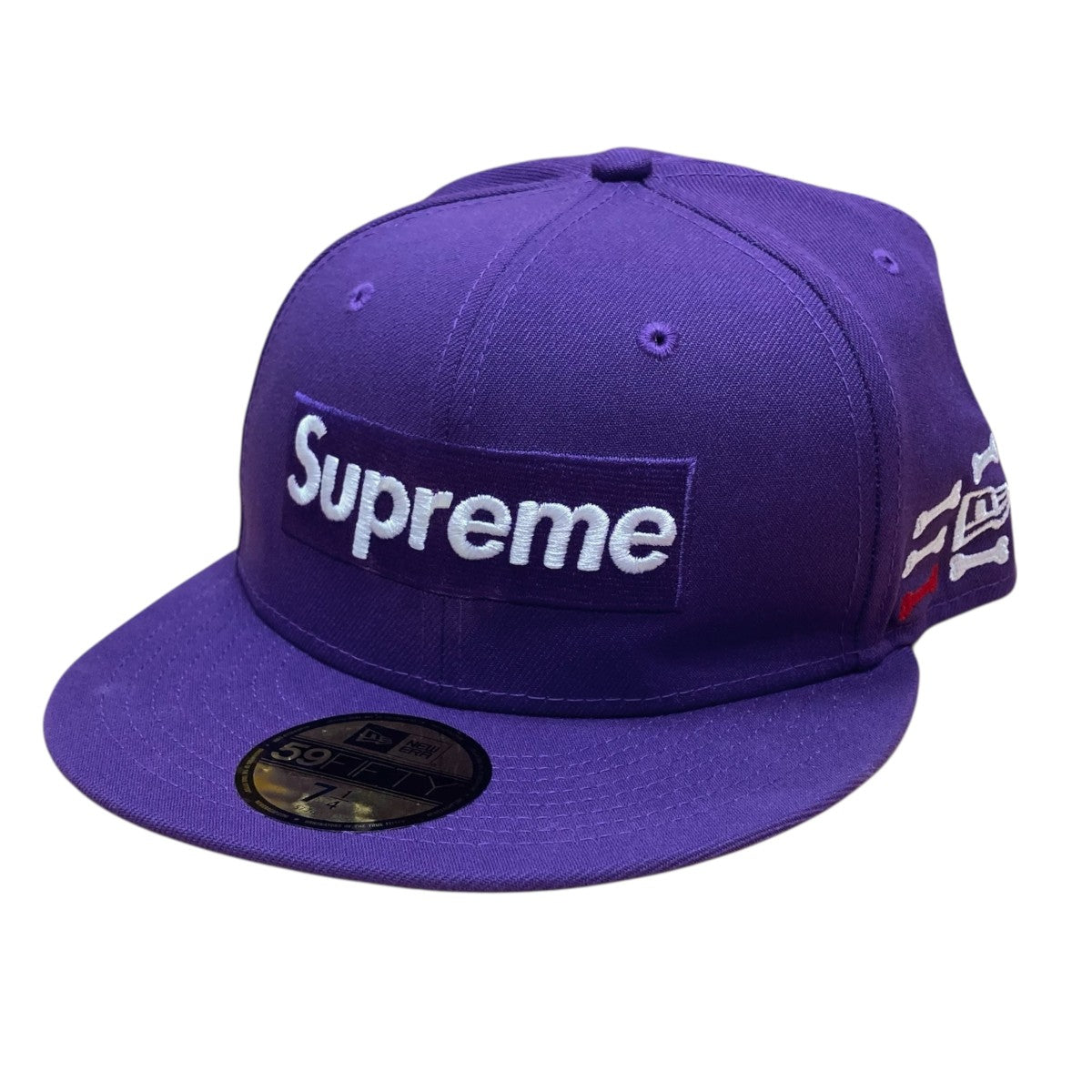 Supreme 59FIFTY パープルキャップ　シュプリーム Supreme（シュプリーム）キャップ 紫 サイズ:60.6 メンズ