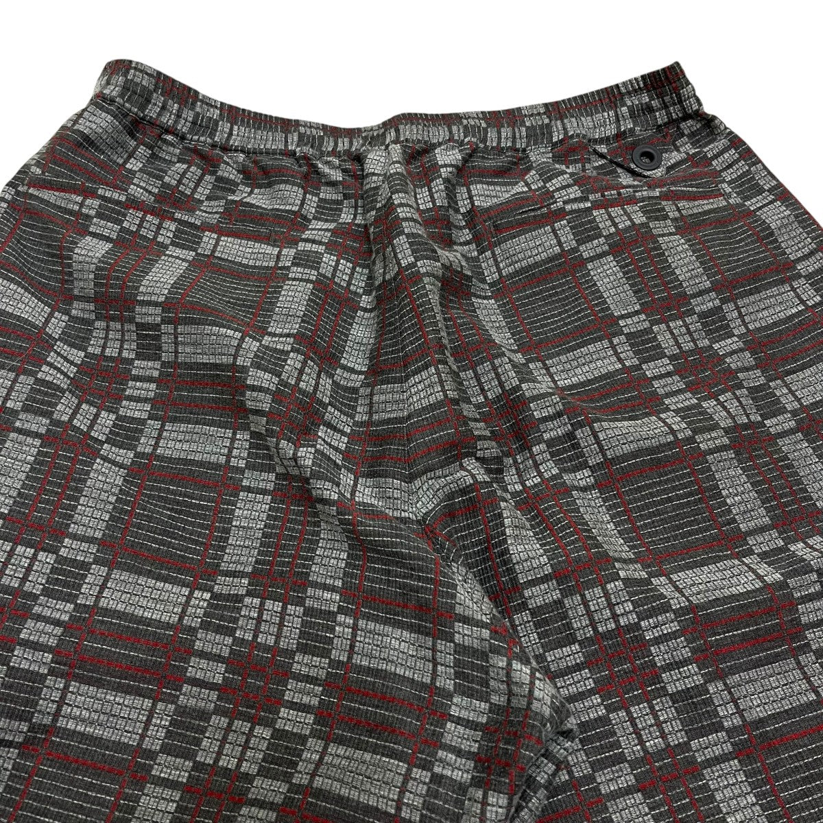 CHECK JACQUARD 1 TUCK EASY PANTSチェック1タックイージーパンツWM2473413